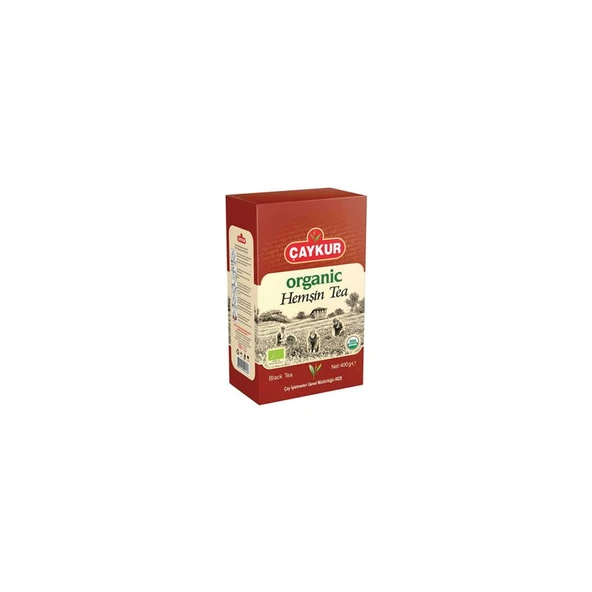 Çaykur Organik Hemşin 400 G Karton Kutu ürün görseli 1