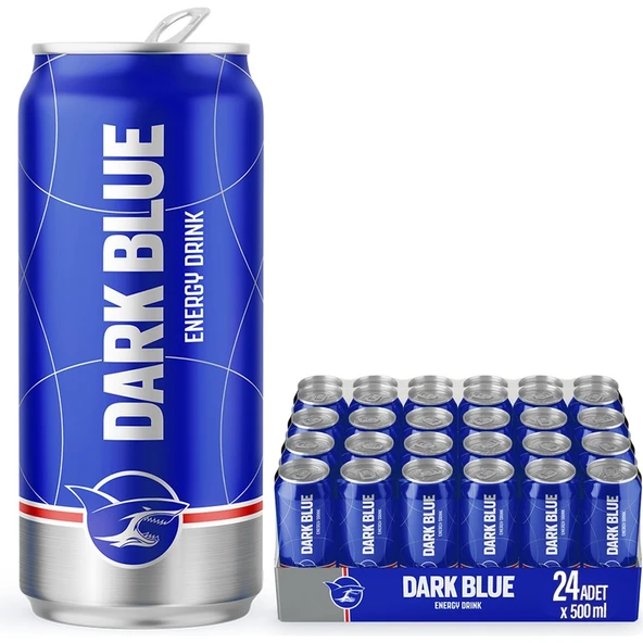 Dark Blue Enerji İçeceği 500 ml (24 adet x 500 ml) ürün görseli 1