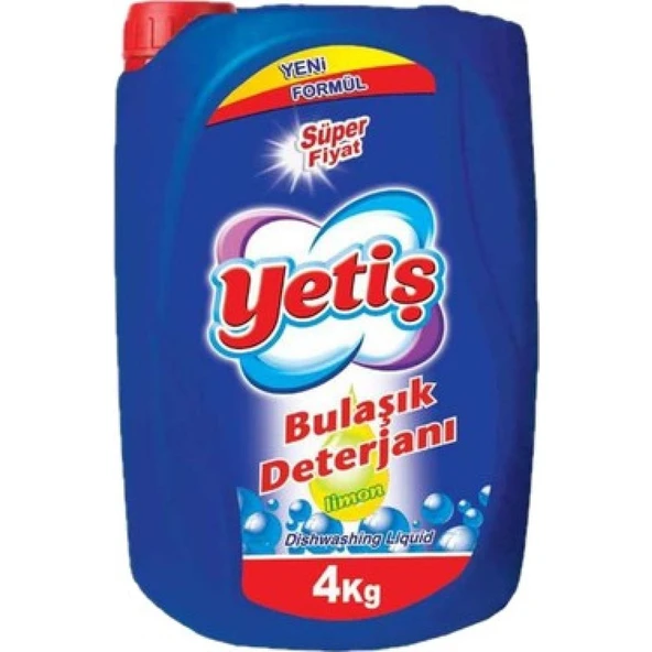 Yetiş Sıvı Bulaşık 4 kg Limon ürün görseli 1