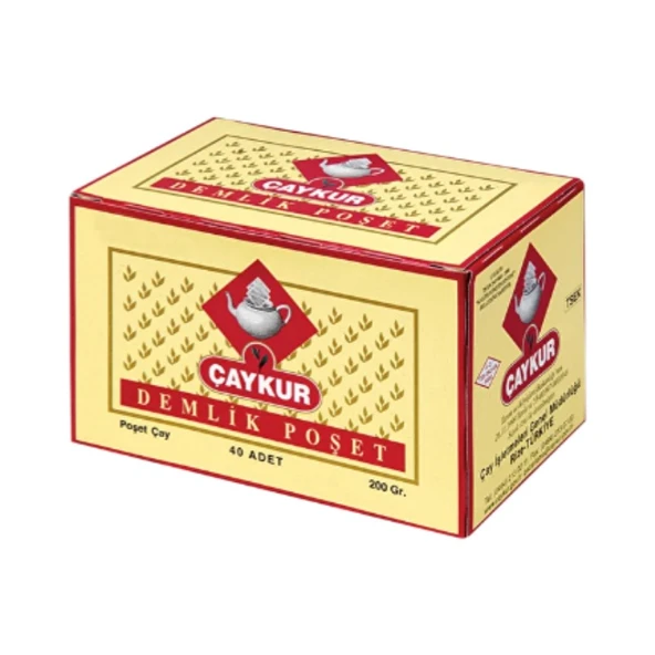 Çaykur Demlik Poşet Çay 40 x 5 200 gr ürün görseli 1