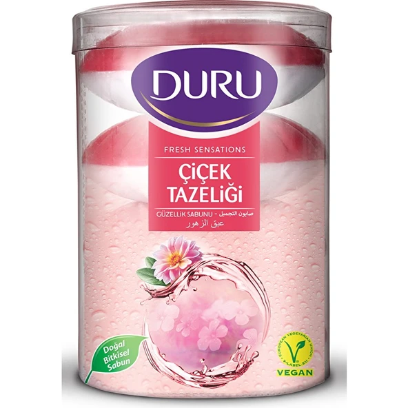 Duru Fresh Sabun 4x100 gr Çiçelk Tazeliği ürün görseli 1