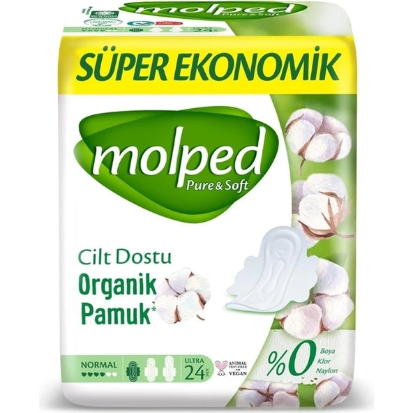 Molped Pure & Soft Süper Eko Normal 24'lü ürün görseli 1