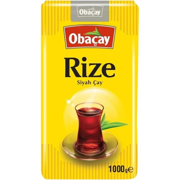 Obaçay Rize Siyah Çay 1000 gr ürün görseli 1
