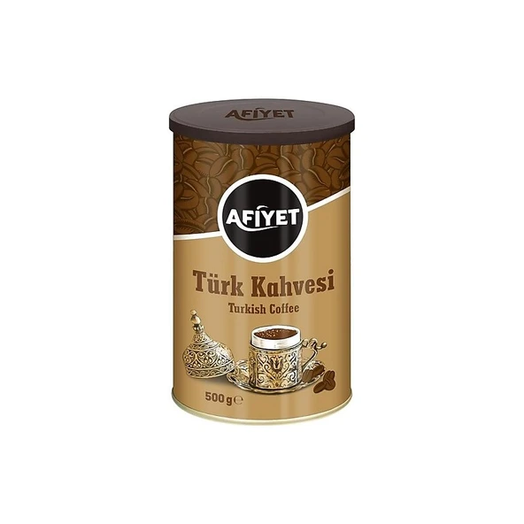 Afiyet Türk Kahvesi 250 gr Kavrulmuş Öğütülmüş Kahve. Arabica. ürün görseli 1