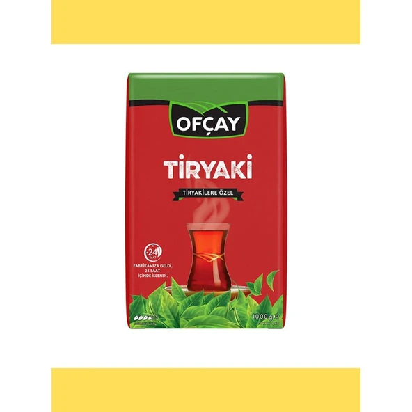 Ofçay Tiryaki 1 kg Siyah Çay ürün görseli 1