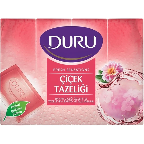 Duru Fresh Duş Sabunu Çiçek Tazeliği 4X150 G ürün görseli 1