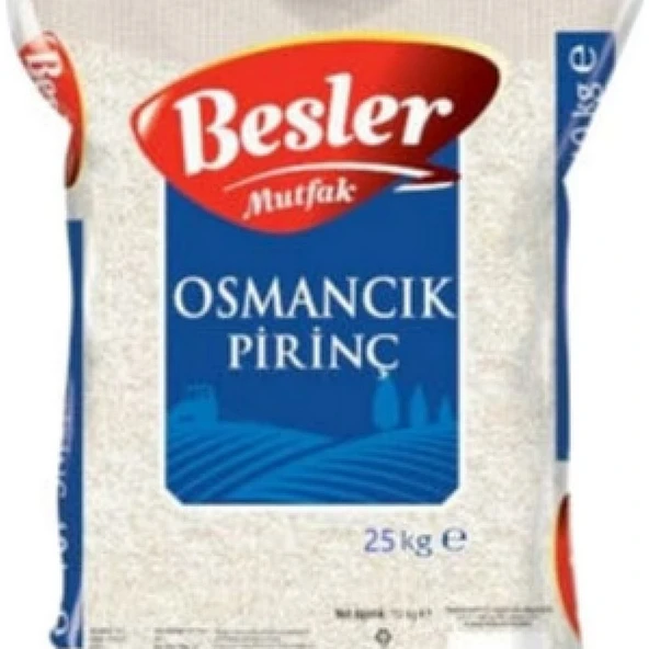 Besler Mutfak Osmancık Pirinç 25 kg ürün görseli 1