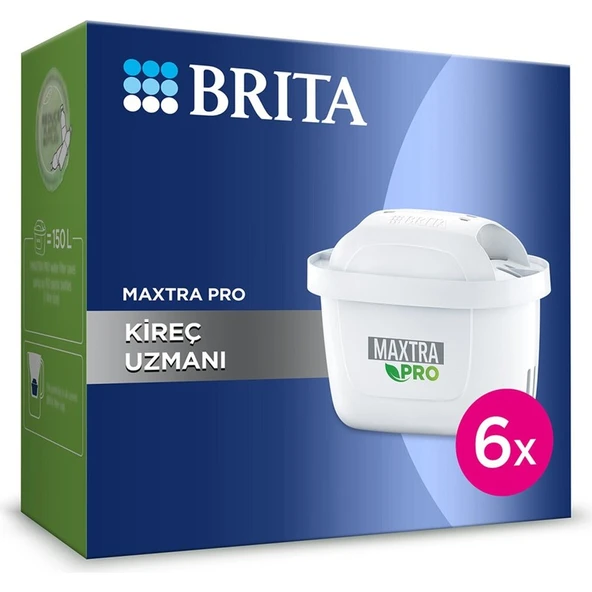BRITA Maxtra Pro Kreç Uzmanı Su Filtresi 6'lı ürün görseli 1