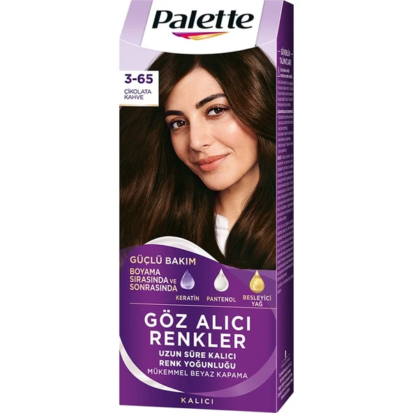 Palette Icc 3-65 Çikolata Kahve Saç Boyası ürün görseli 1