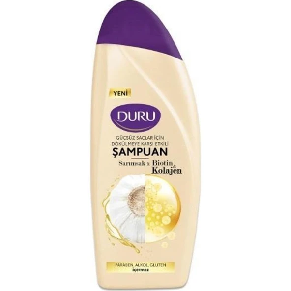 Duru Şampuan Kolajen Sarımsak Biotin 500 ml ürün görseli 1