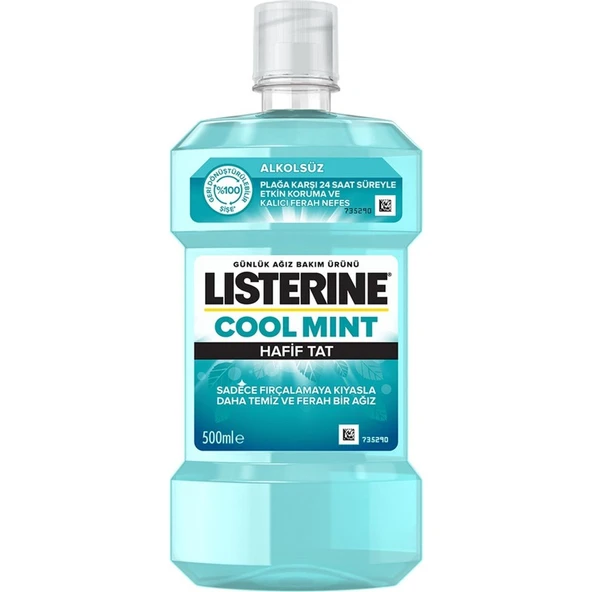 Listerine Zero Ağız Suyu 500 ml ürün görseli 1
