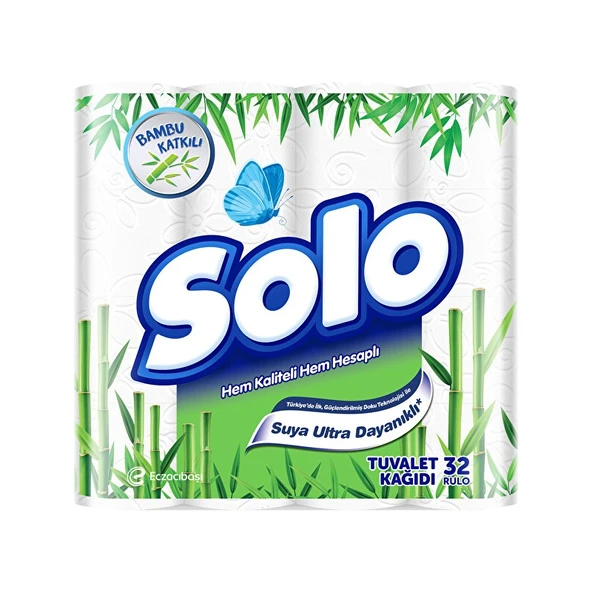 Solo Bambu Katkılı Tuvalet Kağıdı 32'li ürün görseli 1