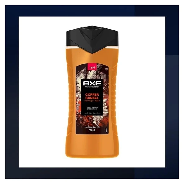 Axe Copper Santal Duş Jeli - Resim 5