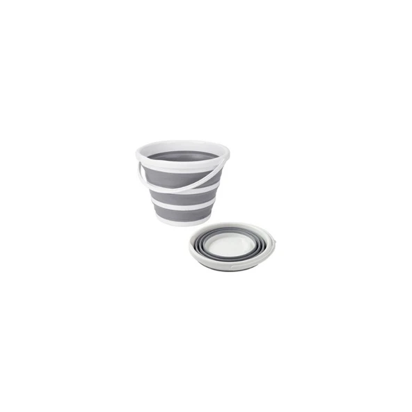 Cevheri Store 12L Katlanabilir Çok Amaçlı Kova Kapalı Boyut 36X35X28 ürün görseli 1