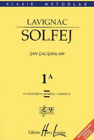 Lavignac Solfej 1A - Şan Çalışmaları ürün görseli 1