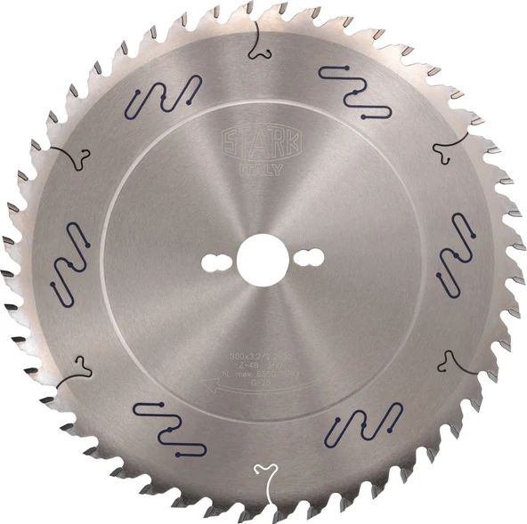 STARK 300X3,2/2,2X30 Z48 AĞAÇ TESTERESİ ürün görseli 1