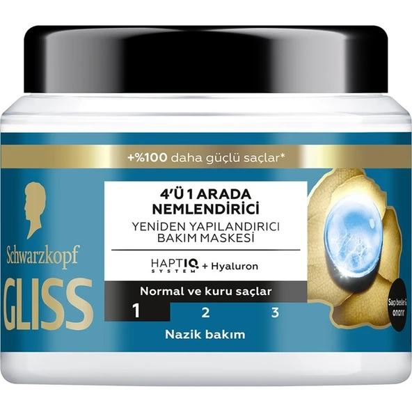 Gliss Aqua Revive Saç Bakım Maskesi 400 ml ürün görseli 1