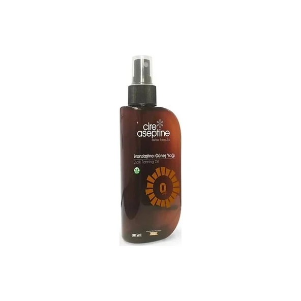 Cire Aseptine Güneş Yağı Bronzlaştırıcı Spf0 90 ml ürün görseli 1
