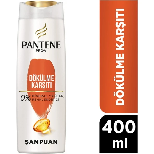 Pantene Saç Dökülmelerine Karşı Şampuan 400 ml ürün görseli 1