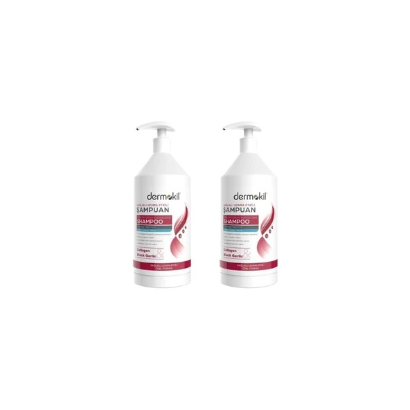 Dermokil Dermokil Sağlıklı Uzatma Etkili Şampuan Set 1000 ml ürün görseli 1