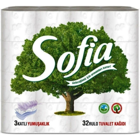 Sofia 32 Li Tuvalet Kağıdı - Resim 3