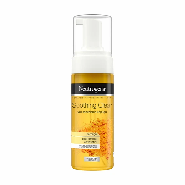 Neutrogena Soothing Clear Yüz Temizleme Köpüğü 150 ml ürün görseli 1