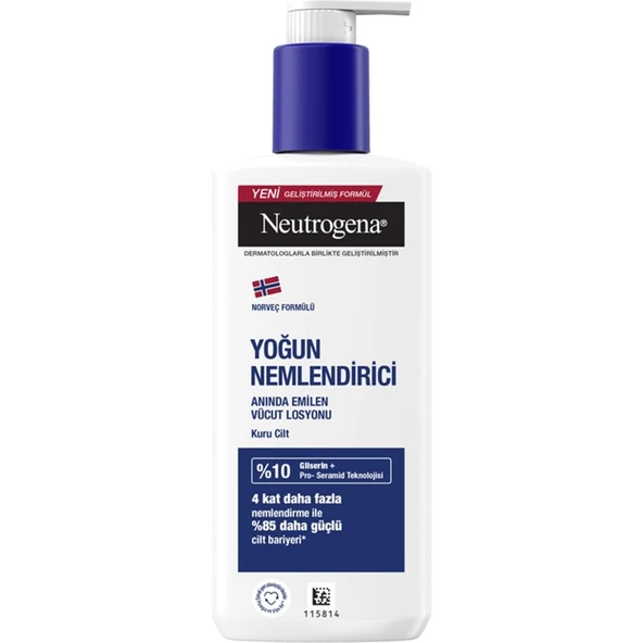 Neutrogena Yoğun Bakım Vücut Losyonu 250 ml ürün görseli 1