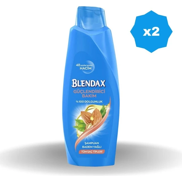 Blendax Badem Özlü Şampuan 500 ml - (2 Adet) ürün görseli 1
