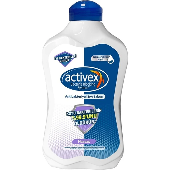 Activex Antibakteriyel Sıvı Sabun Hassas Koruma 1.5 lt ürün görseli 1