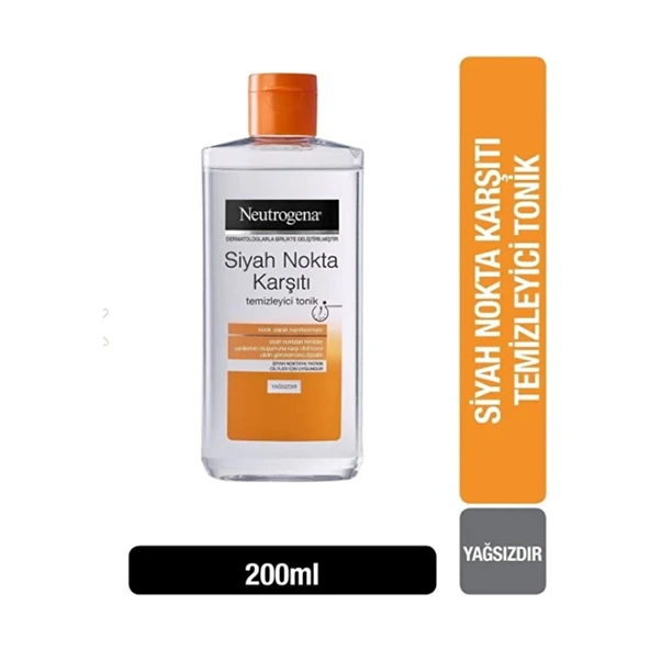 Neutrogena Visibly Clear Siyah Nokta Temizleyici Tonik 200ML ürün görseli 1