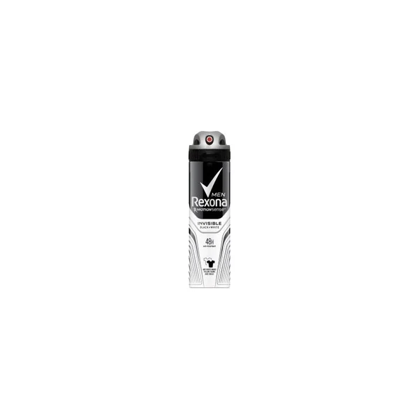 Rexona Men Deo 150 ml Invisible Black+White ürün görseli 1