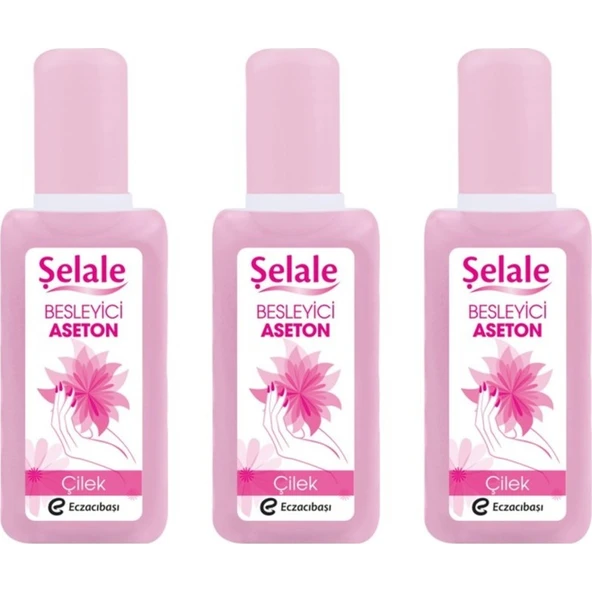 Şelale Besleyici Aseton Çilek Özlü 120 ml - 3 Adet ürün görseli 1