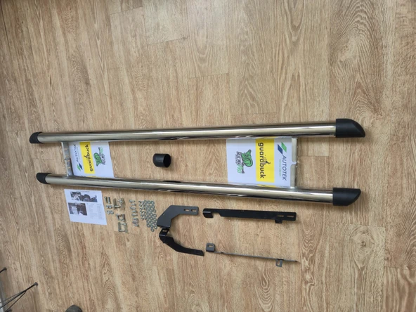Guardbuck – D-MAX 2 KAPI 2002-2012Uyumlu Krom Yan Basamak | Alkar V1 Modeli - Resim 2