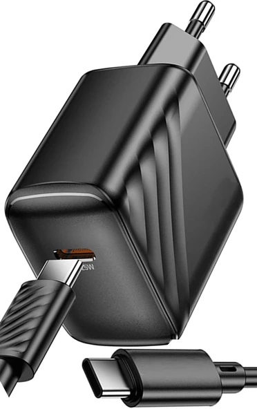 Xiaomi Redmi 8 8A 9 K20 K30 Pro Şarj Aleti 25w Süper Hızlı Type-C SET NF-HC-CS24A ürün görseli 1