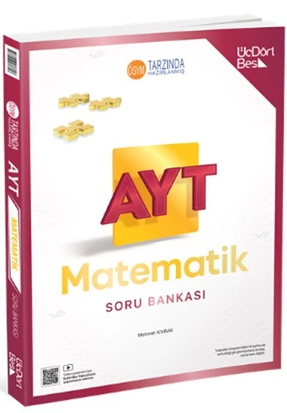 AYT Matematik Soru Bankası Üç Dört Beş Yayınları ürün görseli 1