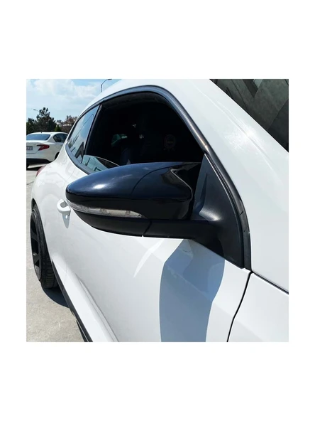 Vw Scirocco 2009-2017 Parlak Siyah Batman Ayna Kapağı ürün görseli 1