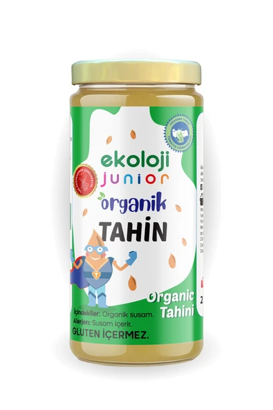 Junior Glutensiz Organik Tahin 230 gr ürün görseli 1