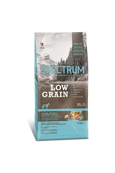 Spectrum Low Grain Kuzu Etli&yaban Mersinli Orta-Büyük Irk Yavru Köpek Maması 12 Kg ürün görseli 1