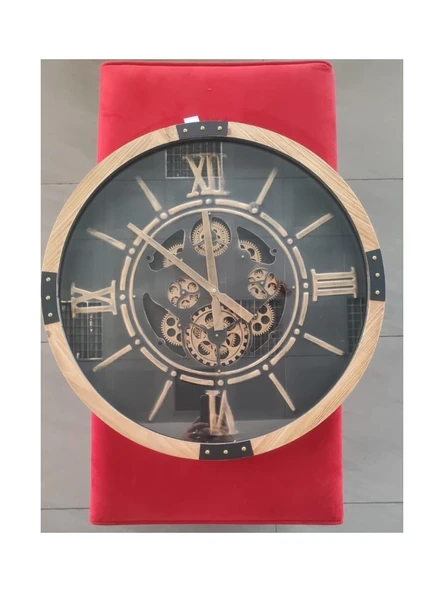 Vitale Çarklı Duvar Saati 64*64*8 cm ürün görseli 1