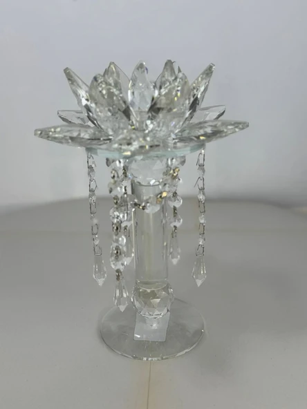 Biev Kristal Mumluk 25 cm - Resim 3