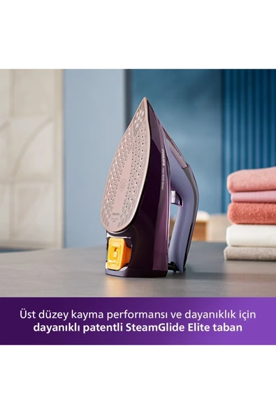 Philips Azur DST8021/30 3000 W Buharlı Ütü - Resim 8