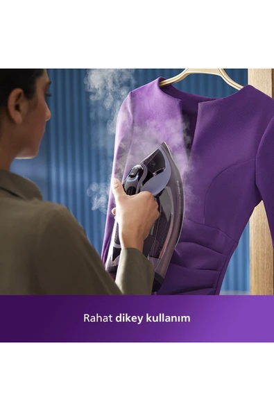 Philips Azur DST8021/30 3000 W Buharlı Ütü - Resim 5