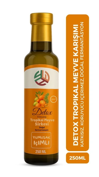 PROMAR DETOX TROPİKAL MEYVE SİRKESİ 250 ML ürün görseli 1