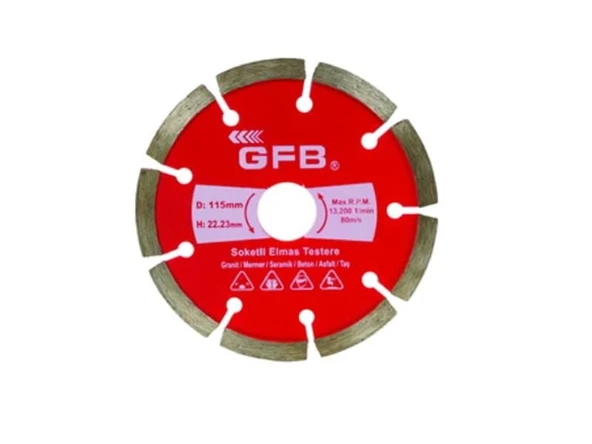 Soketli Elmas Testere 230 mm GFB ürün görseli 1
