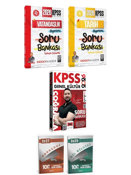 Anla Kazan 2026 KPSS GYGK İndeks Tarih Vatandaşlık Soru + Yargı Coğrafya Soru + AnlaKazan Deneme 5li ürün görseli 1