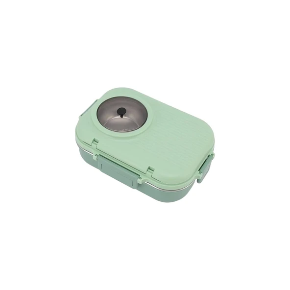 Vagonlife Bl70100 Çelik Hazneli Lunch Box Beslenme Kabı Mavi ürün görseli 1