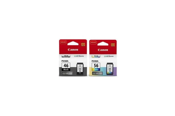 Pg-46 /cl-56 Pixma E404/e414/e464/e484 Siyah Ve Renkli Kartuş Kampanyalı ürün görseli 1