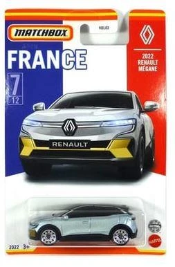 Matchbox Best of France Series 2022 Renault Megane  HBL02 HFH74 ürün görseli 1