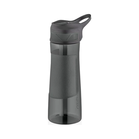 Uzspace 9002 Tritan 670 ml Siyahı Matara ürün görseli 1