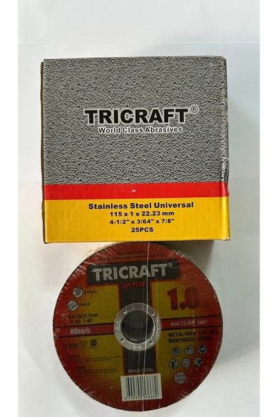 Tricraft Inox Metal Kesici Taş ürün görseli 1